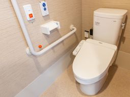 バリアフリー対応の洗面所