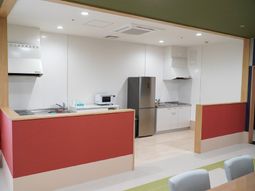 清潔なキッチンスペース