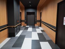 モダンな廊下の様子