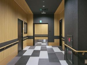 清潔感のある廊下