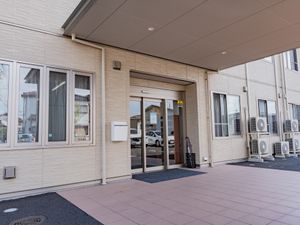 入口の整備されたエントランス