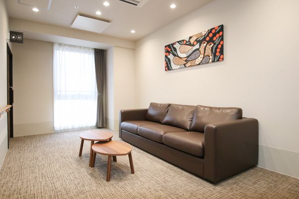 リラックスできる休憩室