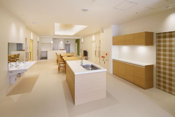 ゆったりキッチンスペース