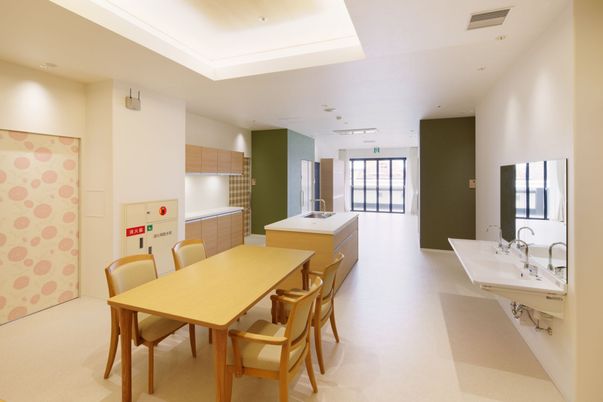 ゆったりとした居室