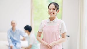 優しい雰囲気のリビング