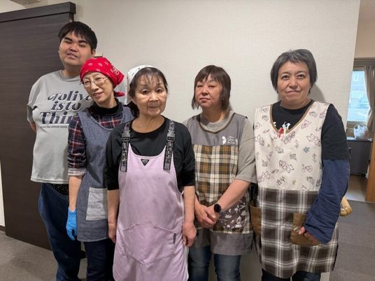 スタッフ集合の内観  