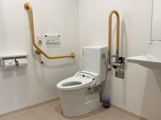 バリアフリーのトイレ構造