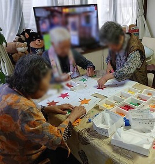 明るい室内の様子