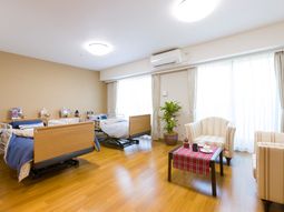 快適な居室の一角