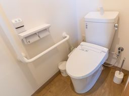 安心設計のトイレ