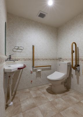 清潔なトイレ空間