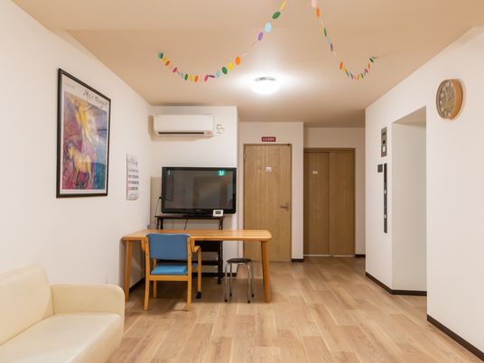 落ち着いた雰囲気のリビング