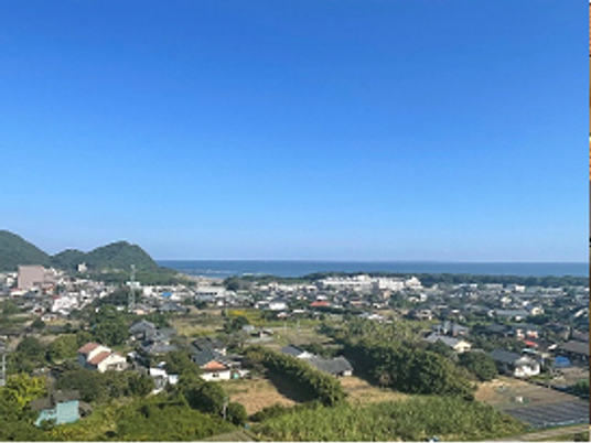 爽やかな景観の中庭
