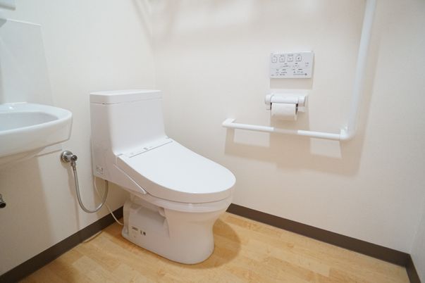 清潔なトイレスペース