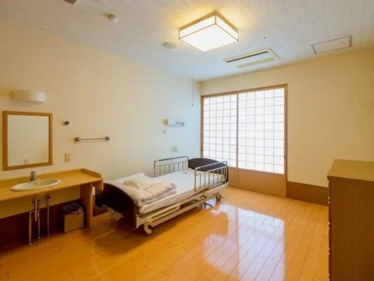 明るい居室  
