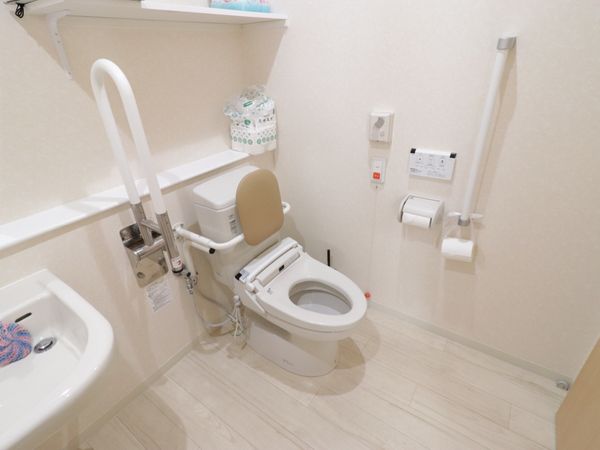 清潔感のあるトイレ空間