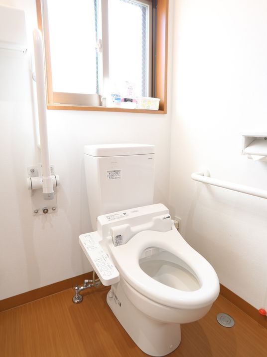 清潔なトイレ設備
