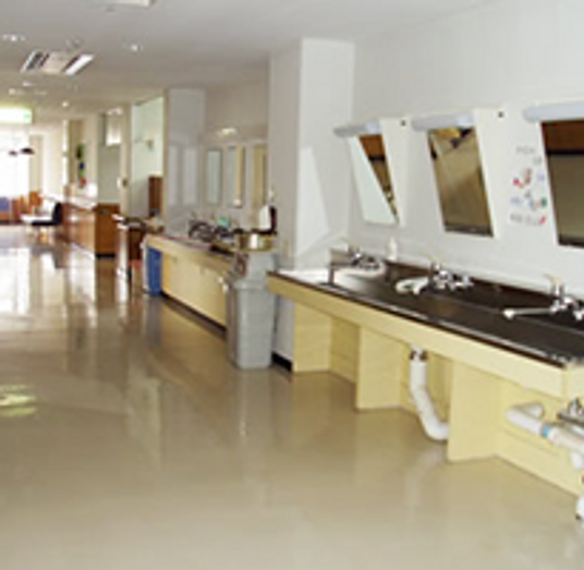 手入れが行き届いた洗面台