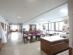 共有スペースと昼光