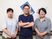 笑顔のスタッフ３名