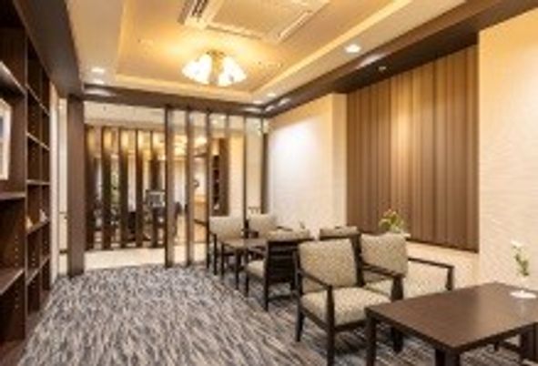 スタイリッシュな待合室