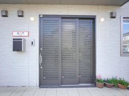 清潔なエントランス