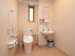 清潔感あるトイレ設備