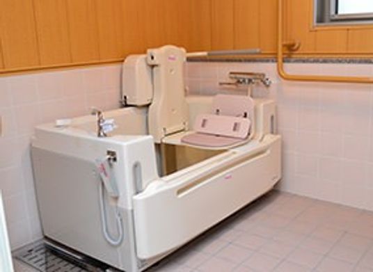 先進的な介助機器の浴室