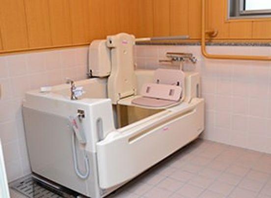 先進的な介助機器の浴室