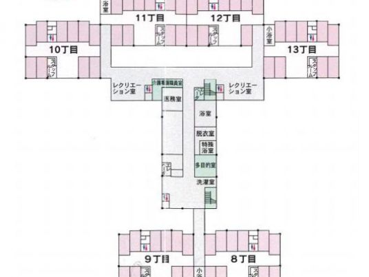 配置図面のフロア