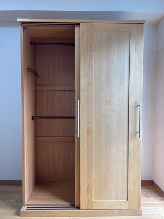 広々としたクローゼット