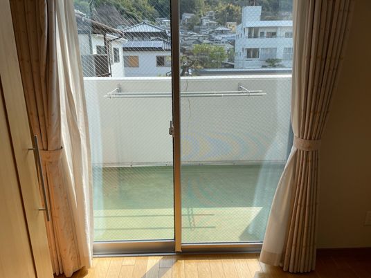 バルコニーからの景色