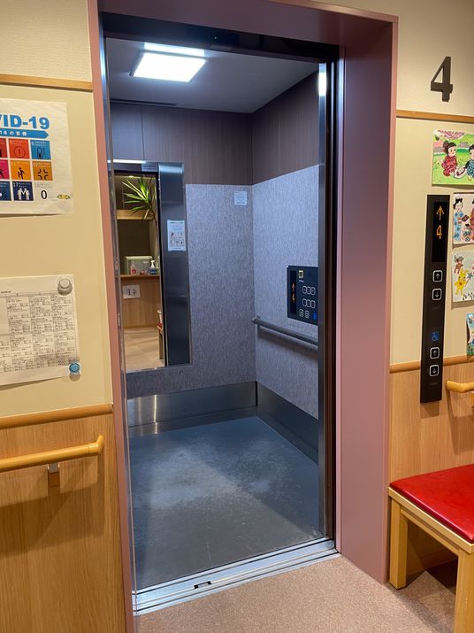 安心して利用できるエレベーター