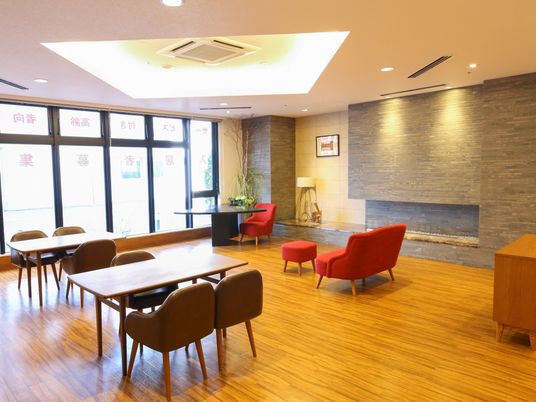 居心地の良いラウンジ空間