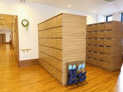 整理された収納ボックス