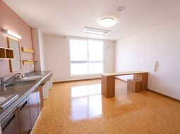 広々とした居室の一角