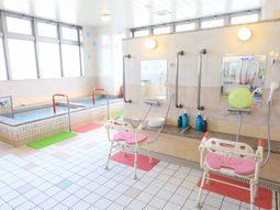 清潔な浴室設備