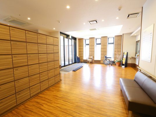 快適なエントランス風景