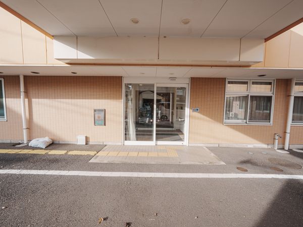 明るいエントランス
