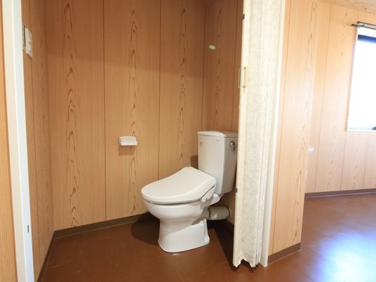 木目調トイレの清潔感