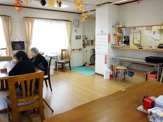 居室内の日常風景