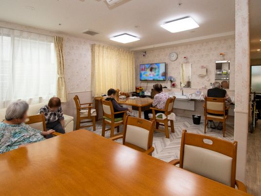 共用スペースの日常風景