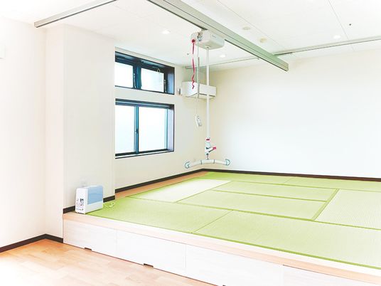 機能訓練用和室の一角