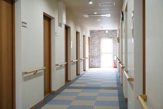 清潔感のある廊下