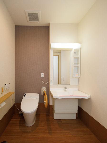 清潔なトイレスペース