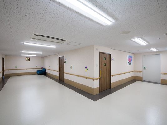 広々とした機能訓練室