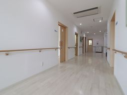 清潔な廊下の様子