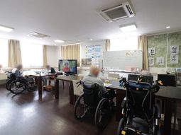 共用スペースの日常風景