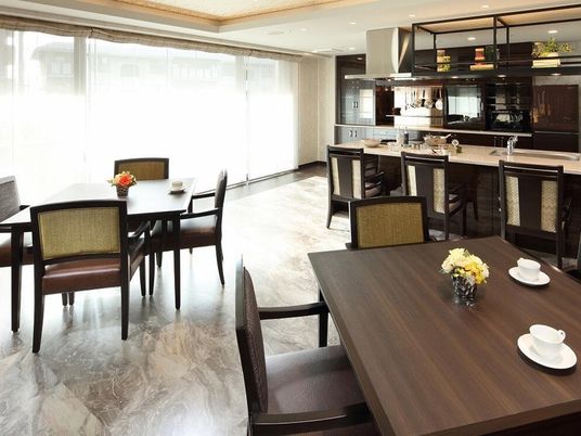 モダンなダイニングルーム