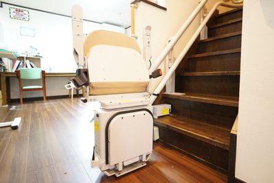 階段昇降機の設置例